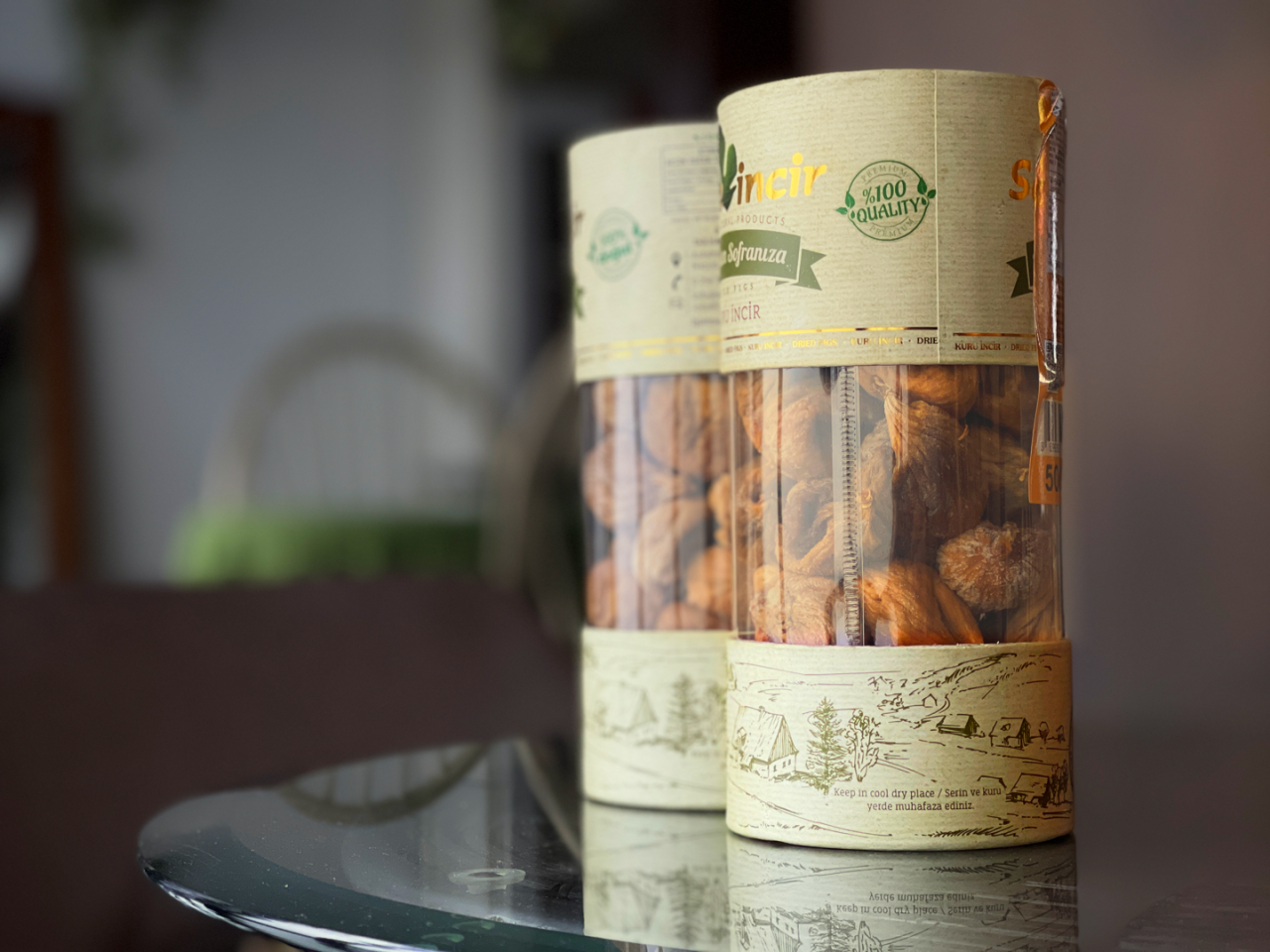 黃金無花果乾 -500g